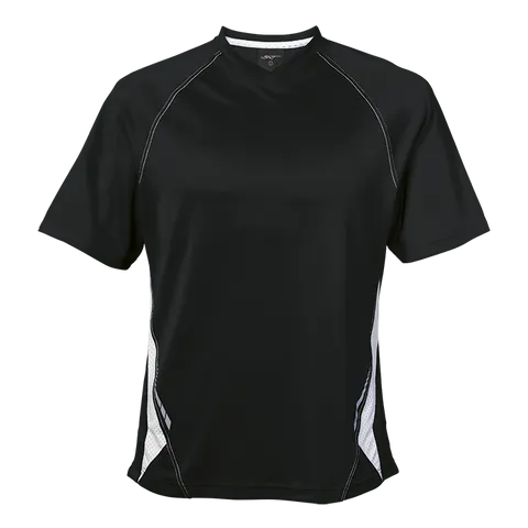BRT Hydro Short Sleeve T-Shirt - Black With White