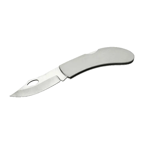 Lockback Knife - Silver