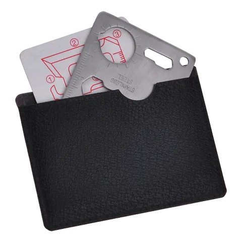 Multi Purpose Pocket Survival Tool - Black
