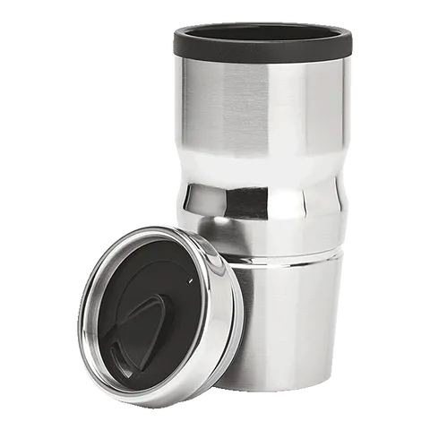 420ml Stainless Steel and Polypropylene Tumbler - Black