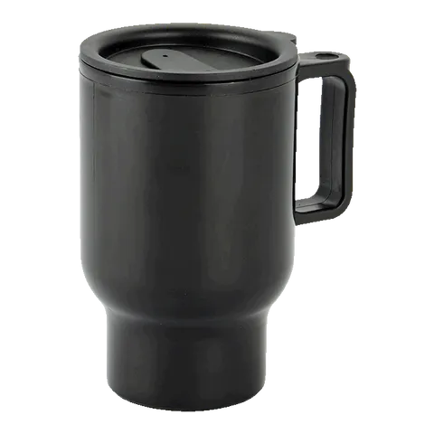 475ml Double Wall Polypropylene Mug - Black