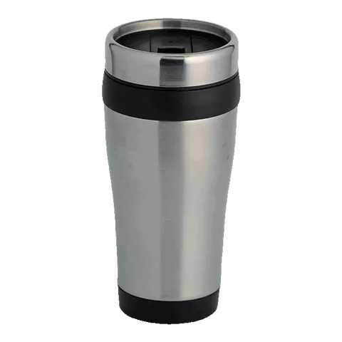 470ml Stainless Steel Travel Mug - Silver