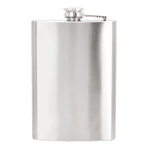 Hip Flask - 304 Stainless Steel (BW0031) - Silver
