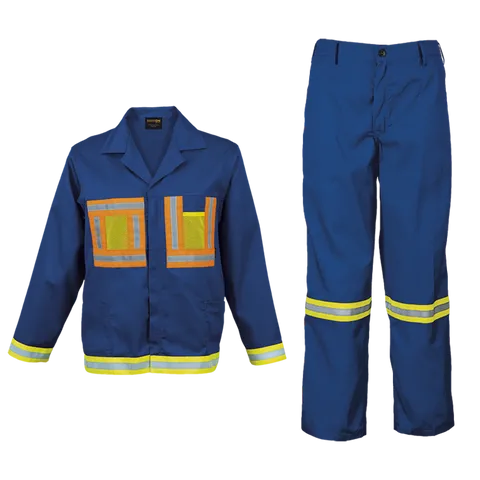 Hi-Vis Construction Conti Suit - Royal Blue