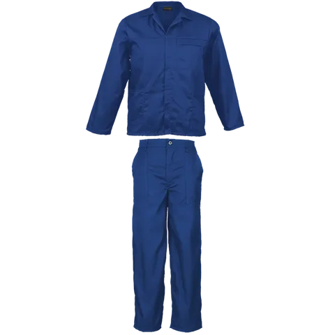 Contract Poly Cotton Conti Suit - Royal Blue