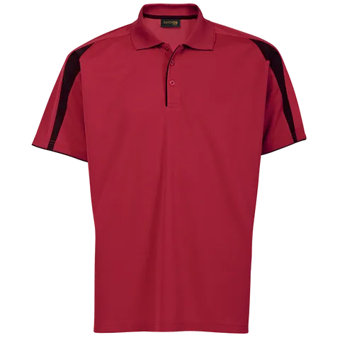 Mens Edge Golfer - Red With Black