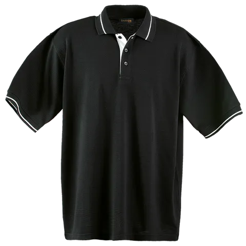 Mens Field Golfer - Black With White