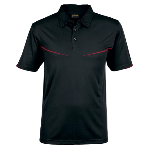 Mens Vega Golfer - Black With Red