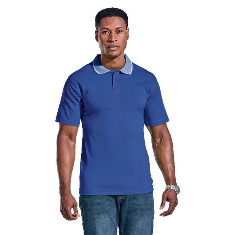 Mens Jacquard Collar Golfer