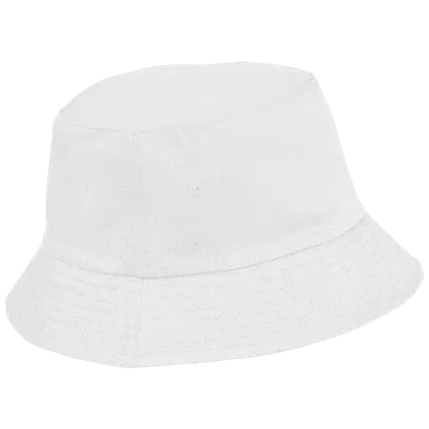 Floppy Poly Cotton Hat - White