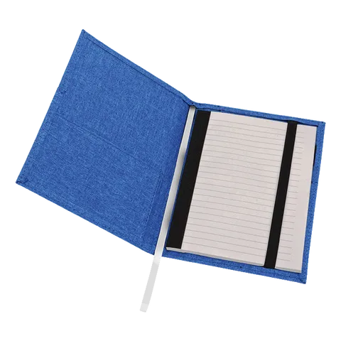A5 Melange Notebook With Front Pocket