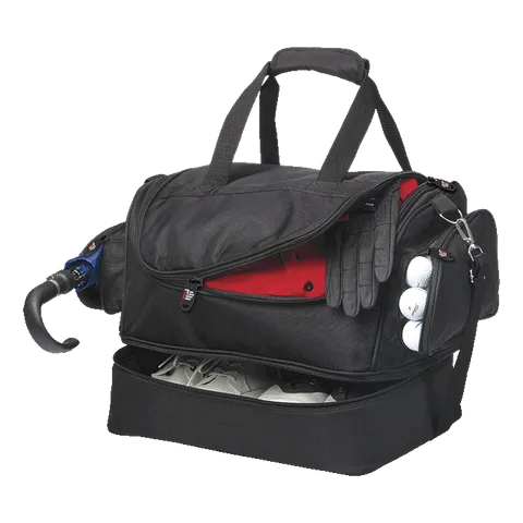 Supreme Double Decker Golf Bag - Black