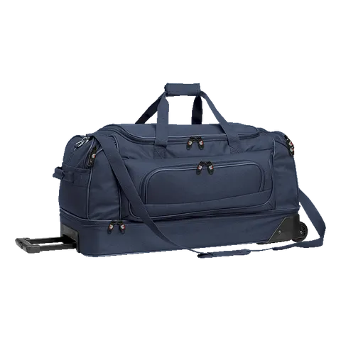 Double Decker Trolley Bag - Navy