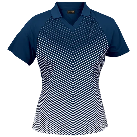 Ladies Apollo Golfer - Navy With White