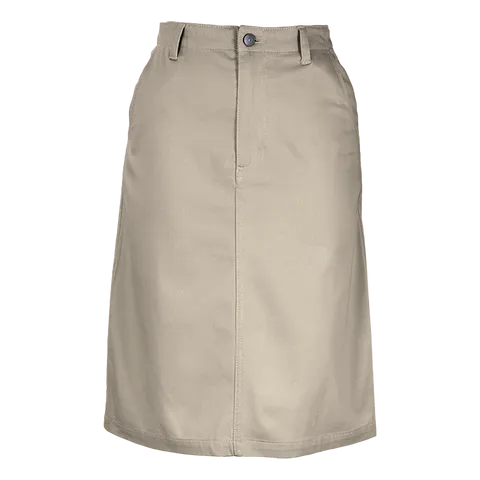 Ladies Ava Stretch Skirt - Stone