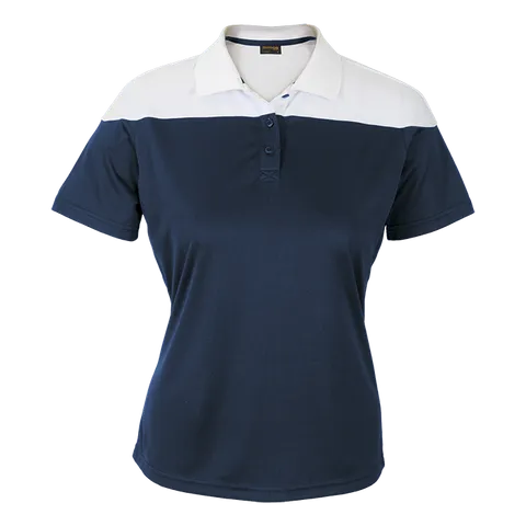 Ladies Omega Golfer - Navy With White