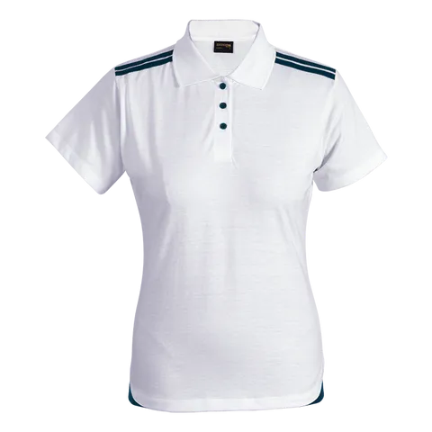 Ladies Zion Golfer - White With Navy