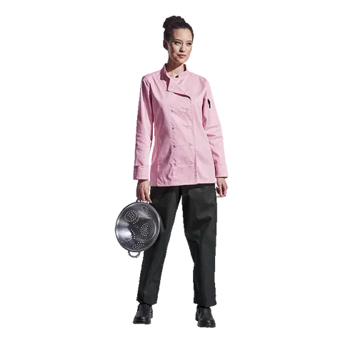 Ladies Long Sleeve Savona Chef Jacket