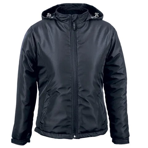 Ladies Cooper Jacket - Black With Silver