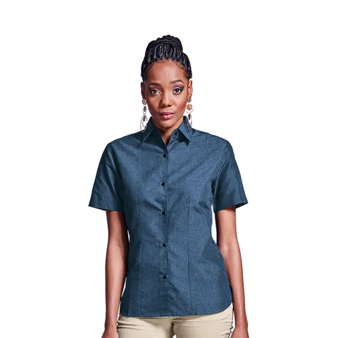 Ladies Berlin Blouse Short Sleeve