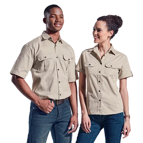 Ladies Plain Bush Shirt