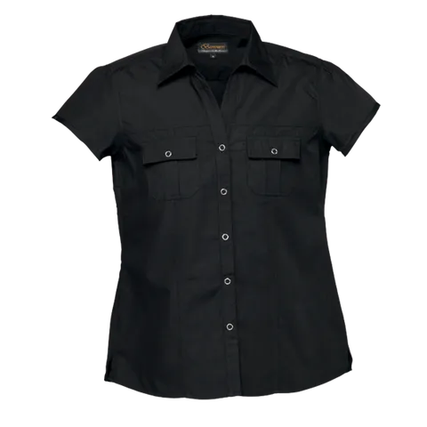 Ladies City Blouse - Black