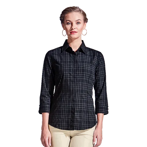 Ladies Hamilton Check Blouse