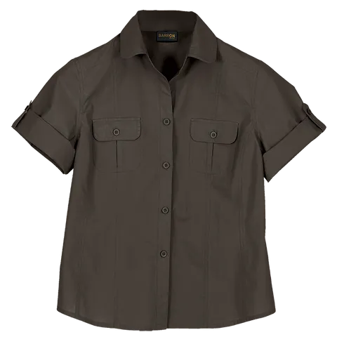 Ladies Outback Blouse - Khaki