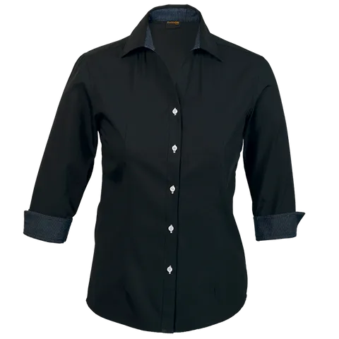 Ladies Saga Blouse - Black