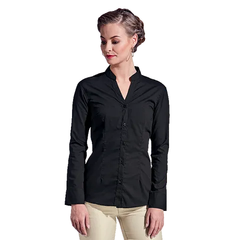 Ladies Barista Blouse Long Sleeve (LL-BAR)