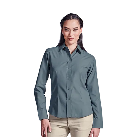 Ladies Easy Care Blouse Long Sleeve