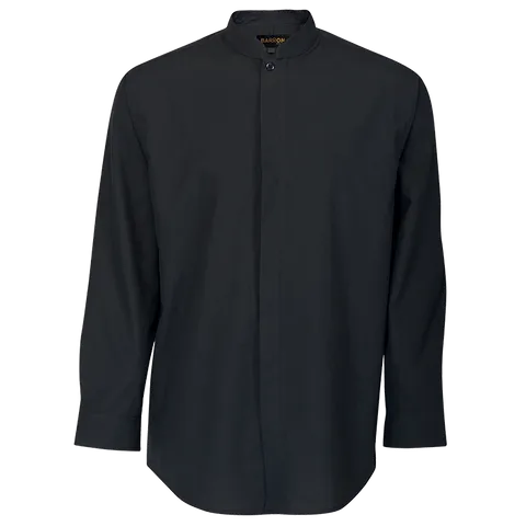 Mens Barista Lounge Long Sleeve (LO-BAR) - Black