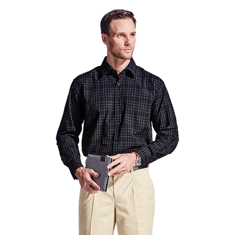 Mens Hamilton Check Lounge Long Sleeve (LO-HAM)