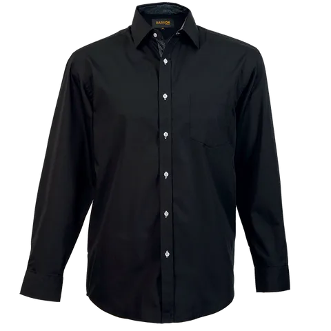 Mens Saga Lounge Long Sleeve (LO-SAG) - Black