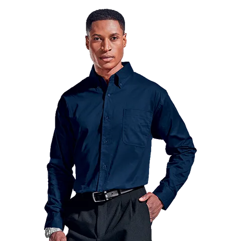 Mens Brushed Cotton Twill Lounge Long Sleeve (LO-TWILL)