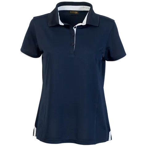 Ladies Baxter Golfer - Navy With White