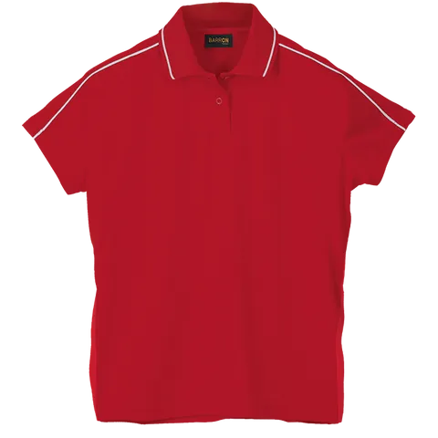 Ladies X-treme Golfer - Red With White
