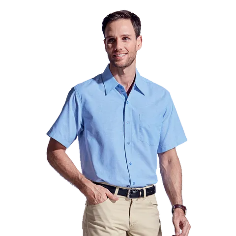 Mens Oxford Lounge Short Sleeve