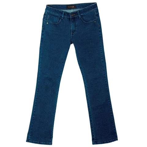 Ladies Eve Stretch Jeans - Blue