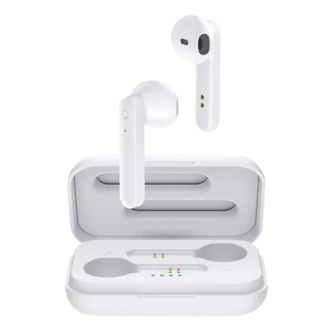 Loopd Wireless Budz Bluetooth Headset - White