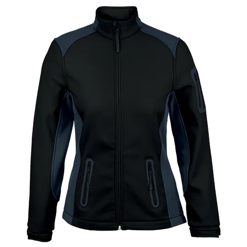 Ladies Pegasus Jacket - Black With Granite