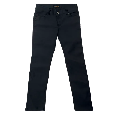 Ladies Stretch Chino Pants - Black