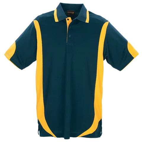 Mens Breezeway Golfer - Navy With Gold