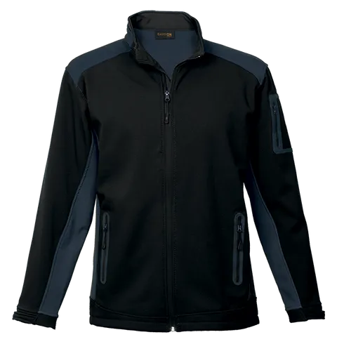Mens Pegasus Jacket - Black With Granite