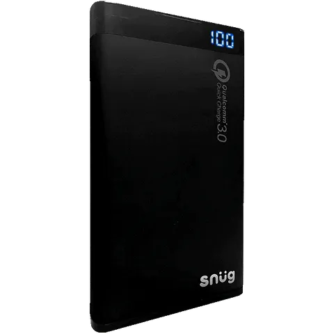 Snug Power Bank - 6000 mAh - Black