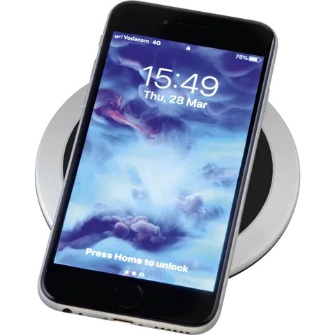 Snug Fast Wireless Desktop Plate Charger - Grey