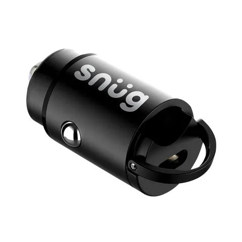 Snug Mini PD Car Charger - Black