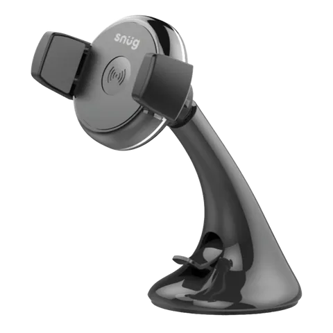 Snug Fast Wireless Car Charger Airvent Mnt - Black