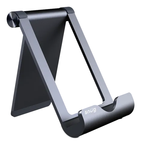Snug Mini Foldable Phone/Tablet Stand - Grey