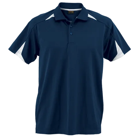 Mens Solo Golfer - Navy With White